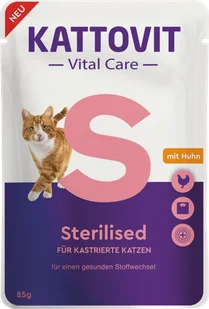 Kattovit Vital Care Sterilised 24x85g - Mokra karma dla kotów - miniaturka - grafika 2