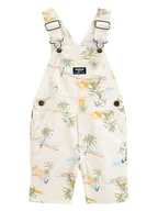 Spodenki dla niemowląt - OshKosh Ogrodniczki w kolorze kremowym - miniaturka - grafika 1