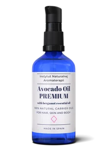 Premium olej AVOCADO, Awokado zimnotłoczony NATURA - dla twarzy, ciała i włosów - 100 ml - Olejki do ciała i włosów - miniaturka - grafika 1