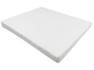 Pokrowce na materace - GRUBY BIAŁY PIKOWANY POKROWIEC NA MATERAC 180x200x25 - miniaturka - grafika 1