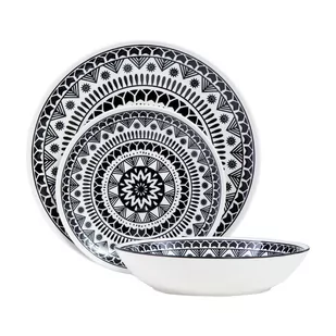 Kamionkowy zestaw talerzy 12 szt. Maya – Premier Housewares - Serwisy obiadowe - miniaturka - grafika 1