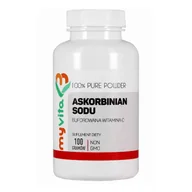 Witaminy i minerały - MyVita PRONESS Askorbinian sodu Witamina C 100g - miniaturka - grafika 1