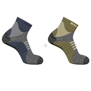 SKARPETY SALOMON X ULTRA ACCESS 2-PACK C23719 - Skarpetki sportowe męskie - miniaturka - grafika 1