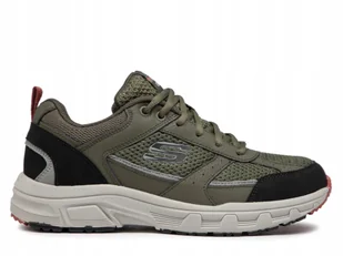 Buty Męskie Skechers 51898OLBK Oak Canyon Verketta Khakie 42,5 - Buty sportowe męskie - miniaturka - grafika 1