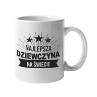 Gadżety dla niej i dla niego - Kubek na urodziny z napisem Najlepsza dziewczyna na świecie - miniaturka - grafika 1