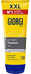 Żel do włosów Giorgi Line Absolute Titanium Gel Fijador Indestructible N9 240 ml (8411135006362) - Szampony do włosów - miniaturka - grafika 1