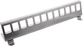 Akcesoria do szaf serwerowych - InLine Keystone SNAP-In Uchwyt modułowy metalowy 12-fach do szyny DIN - miniaturka - grafika 1