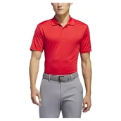 Koszulki męskie - ADIDAS [Męska koszulka polo CORE Performance PRIMEGREEN 4066758730961, Czerwony (Collegiate Red), XL - miniaturka - grafika 1