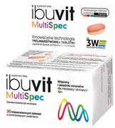 Witaminy i minerały - POLPHARMA Ibuvit MultiSpec x 30 trójwarstwowych tabletek o kontrolowanym uwalnianiu - miniaturka - grafika 1