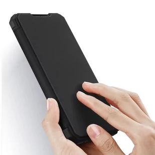 Dux Ducis Skin X kabura etui pokrowiec z klapką Samsung Galaxy A72 4G czarny - Etui i futerały do telefonów - miniaturka - grafika 2