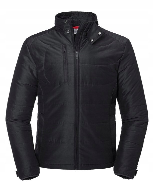 Kurtka męska puchowa Cross bez kaptura Czarny r. XL