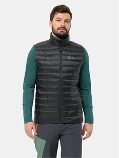 Jack Wolfskin Kamizelka Pilvi 1207711 Czarny Regular Fit - Kamizelki męskie - miniaturka - grafika 1