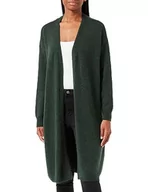 Swetry damskie - Bestseller A/S Damski kardigan Pcjuliana Ls Long Knit Noos Bc, Trekking Green, L - miniaturka - grafika 1