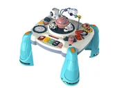 Projektory dla dzieci - Edukacyjny Interaktywny Stolik Dla Dzieci 2W1 KOSMOS Projektor Niebieski - miniaturka - grafika 1