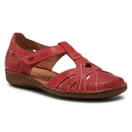 Sandały damskie - Sandały Josef Seibel Rosalie 29 79529 95 450 Czerwony - miniaturka - grafika 1