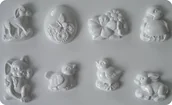 Akcesoria rzeźbiarskie - Artis Dea Forma do odlewów Odlewy gipsowe Motywy wielkanocne 2003013) 2003013 - miniaturka - grafika 1