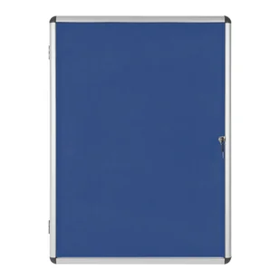 Bi-Office Gablota B-OFFICE tekstylna 67x93cm niebieska - Gabloty - miniaturka - grafika 1