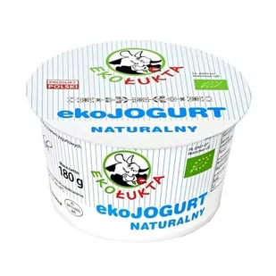 EKO ŁUKTA (nabiał z mleka krowiego) Jogurt naturalny BIO - Eko Łukta - 180g BP-5907688735055 - Kefiry, jogurty, maślanki - miniaturka - grafika 1