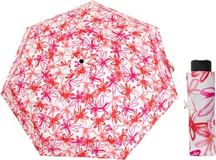 Parasol kieszonkowy Doppler Carbonsteel Mini XS UV Pink Flowers - Parasole - miniaturka - grafika 1