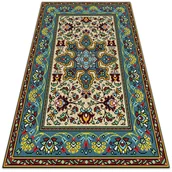 Dywany zewnętrzne - Piękny dywan ogrodowy Kolorowe wzory geometryczne 100x150 cm - miniaturka - grafika 1