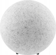 Lampy ogrodowe - GTV GTV Marmo OS-MARMO25-00 lampa zewnętrzna stojąca 1x20W E27 biała/czarna - miniaturka - grafika 1