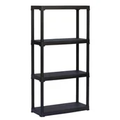 Szafy i regały magazynowe - Artplast Regał plastikowy 1320x700x300 mm, 4 półki T70/4 - miniaturka - grafika 1
