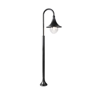 Lampy ogrodowe - QAZQA Smart buiten lantaarn zwart 125 cm IP44 incl. Wifi A60 - Daphne - miniaturka - grafika 1