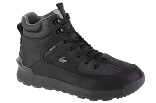 Buty sportowe męskie - Buty Lacoste Urban Breaker Gtx M 742CMA000302H czarne - grafika 1