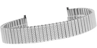 Akcesoria do zegarków - Bransoleta rozciągana Srebrna HQ 12 do 16 mm 126S-12/16 - miniaturka - grafika 1