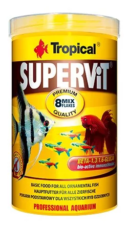 Tropical Supervit Basic z wit C pokarm podstawowy dla rybek 100ml/20g