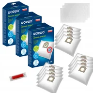 Worki do odkurzaczy - 12x worki do odkurzacza HOOVER Telios Extra H81, SENCOR, TRISA, DOMO, ETA - miniaturka - grafika 1