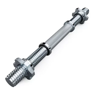 K-sport Zestaw 24 kg gryf krótki hantla 12 kg x 2 - 24 kg - Gryfy - miniaturka - grafika 2