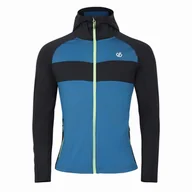 Bluzy sportowe męskie - Męska bluza Dare 2b Touring II Stretch Rozmiar: XXL / Kolor: niebieski/czarny - miniaturka - grafika 1