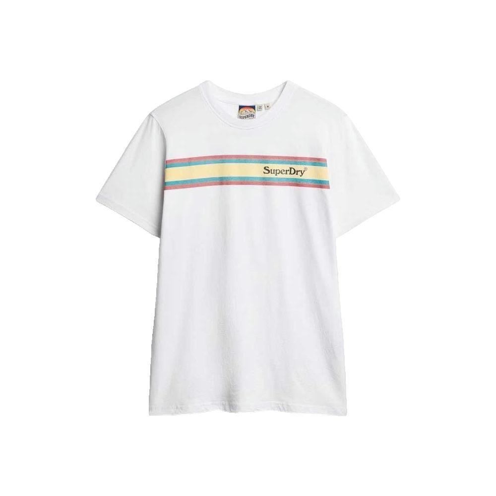 Superdry Venue Logo Stripe Relaxed T-shirt