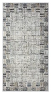 Dywany - Dywan MY-RUG, Ola, 150x80, dywan z krótkim włosiem, szary, miękki, przytulny, z pięknym wzorem, tkany na płasko, prostokątny - miniaturka - grafika 1
