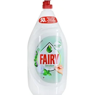 Fairy Płyn do mycia naczyń Tree Tea i Mint 1350ml - Płyny do naczyń - miniaturka - grafika 1