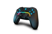 Kamery cofania - KROM Gamepad KAYROS – NXKROMKAYROS – przewodowy i bezprzewodowy, zaprojektowany do zawodów, konfigurowalnych przycisków i makro, PC, przełącznik, Android, RGB LED, obsługa smartfonów, kolor czarny - miniaturka - grafika 1