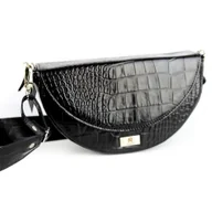 Torebki damskie - T-12 Torebka franczeska M - czarny C D L KEMER - miniaturka - grafika 1