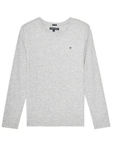 Tommy Hilfiger Bluzka KB0KB04141 S Szary Regular Fit - Bluzki damskie - miniaturka - grafika 1