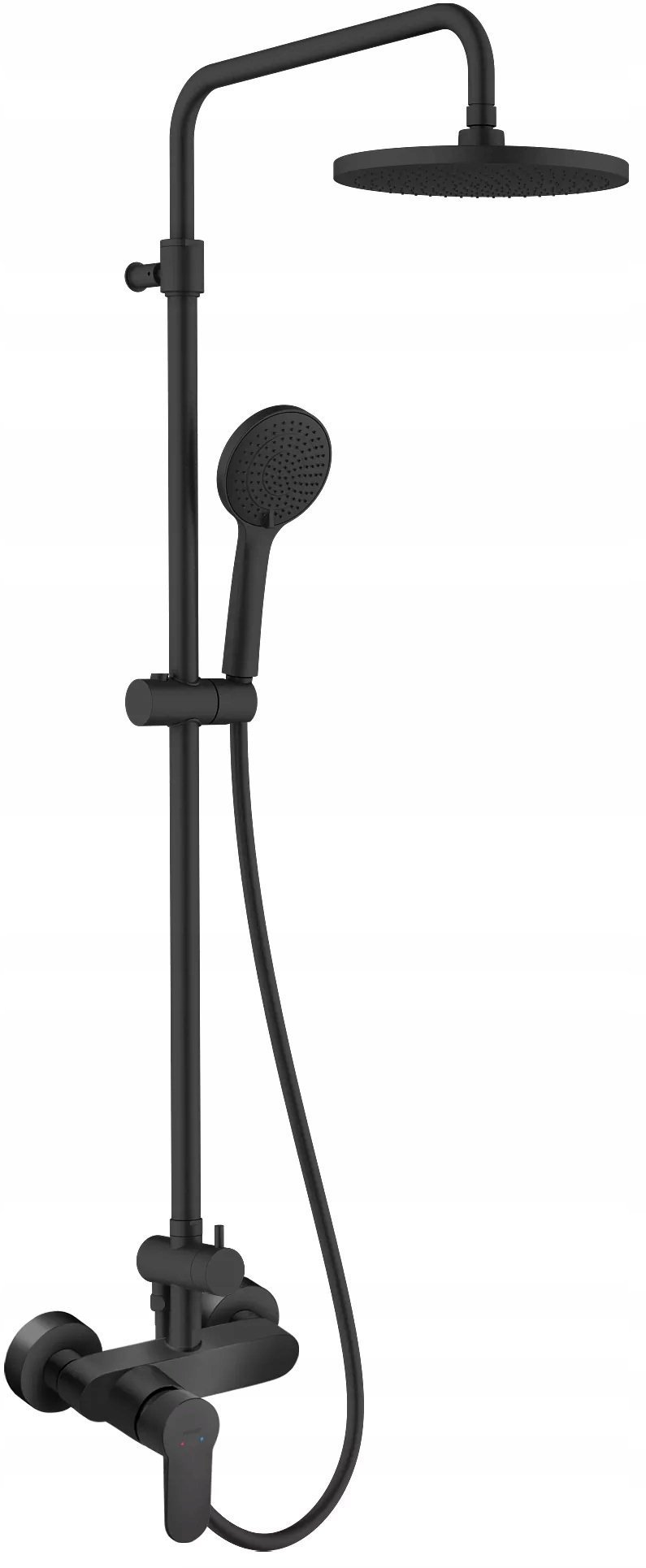 Zestaw prysznicowy Ferro NP99-BNS7UBL / NOSTRIS / ZESTAW NATRYSKOWY Z BAT. BNS7U CZARNY