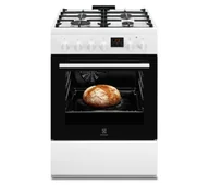 Kuchenki gazowo-elektryczne - Electrolux 500 LKK640221W - miniaturka - grafika 1