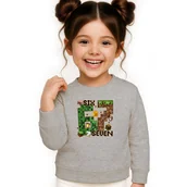 Bluzy dla dziewczynek - BLUZA DZIECIĘCA 67 SIX SEVEN VIRAL DLA CHŁOPCA DZIEWCZYNKI 122-128 - miniaturka - grafika 1