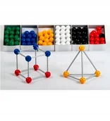 Mały naukowiec - Bryły szkieletowe zestaw do budowy - miniaturka - grafika 1