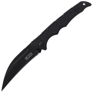 Nóż składany Herbertz Solingen CJH Black Aluminium, Black Blade (44001) - Noże - miniaturka - grafika 1