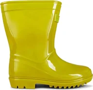 Buty dla dziewczynek - Kalosze dziecięce Regatta Wenlock gumowce żółte 32 - miniaturka - grafika 1