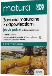 Matura 2025 Język polski Repetytorium ZR - Podręczniki dla liceum - miniaturka - grafika 1