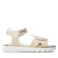 Buty dla dziewczynek - Sandały Primigi 3914000 M Beżowy - miniaturka - grafika 1