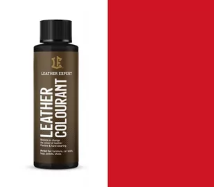 Farba do skóry naturalnej i ekoskóry leather expert 50 ml 502 red - Środki do obuwia i ubrań - miniaturka - grafika 1