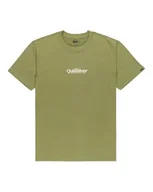 Koszulki męskie - Quiksilver Koszulka z krótkim rękawem EV Fineline SS Green 10 - miniaturka - grafika 1