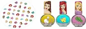 Zestawy do manicure i pedicure - Disney, Princess, Zestaw lakierów do paznokci, 4 szt. - miniaturka - grafika 1
